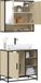 Maison Exclusive - Ensemble de meubles de salle de bain 2 pièces chêne sonoma