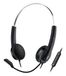 Genius HS-220U Headset Bedraad Hoofdband Kantoor/callcenter USB Type-C Zwart