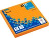 Info Notes Brilliant Info sticky notes - 80 vel - 75x75mm - geruit - oranje - IN-5654-35-K