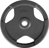 Taurus disque de haltère 50 mm caoutchouc - 25 kg