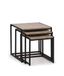 Julian Bowen Tribeca Nest van 3 tafels - Sonoma eiken