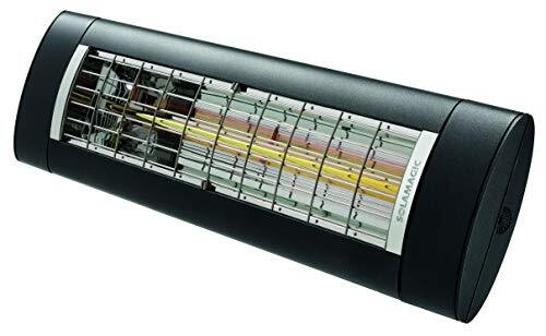 Etherma SOLAMAGIC® infraroodstraler S3, sterke buitenspot met 2500 W, afmetingen (LxBxH): 750x200x92mm, kleur: nano-antraciet, SM-S3-2500-NA