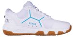 Salming Recoil Strike Chaussures de handball en salle blanc/bleu 1233069-0707, Pointure:42 EU