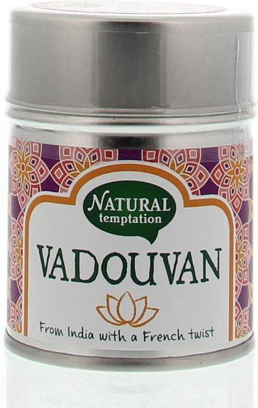 Natural Temptation Vadouvan kruidenmix bio 50g