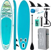 FunWater SUPFR03F Opblaasbare Stand Up Paddle Board – 335x83x15 cm – Blauw