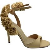 Schutz Talon sandale 11cm Femmes Schutz avec accessoires en tissu