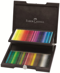 Faber-Castell Polychromos - 72 Color Pencil Set in Wooden Case