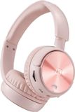 Swissten Trix - Draadloze on-ear koptelefoon - Roze