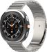 Strap-it Titanium 'One Bead' schakel band - geschikt voor Samsung Galaxy Watch Ultra 2 (2026) / Ultra (2024/2025) - titanium kleur