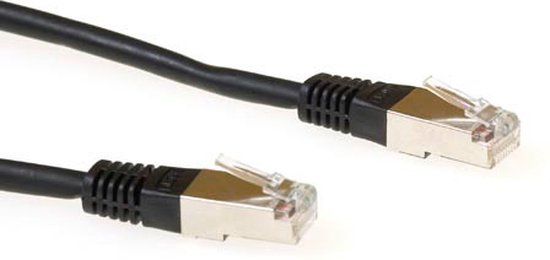 ACT CAT6 LSZH SFTP Patchkabel - 5 meter - Zwart - FB9905