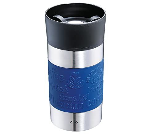 Cilio VIAGGIO Thermosbeker, 300 ml, blauw