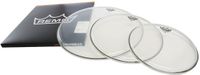 Remo velSet Ambasador, clear, standaard: 12",13",16" - Drumvellen set