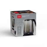 Livoo - Waterkoker van glas 1,7L DOD216N - 1850W - 2200W, borosilicaatglas, achtergrondverlichting binnenverlichting