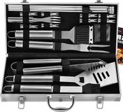 Merkloos Perfect Set d'outils BBQ - 20 Pièces - Acier inoxydable