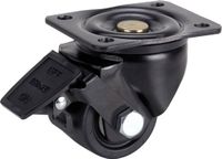 Dörner + Helmer 735655 Zwenkwiel Wieldiameter: 50 mm Draagvermogen (max.): 300 kg 1 stuk(s)