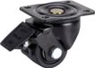 Dörner + Helmer 735655 Zwenkwiel Wieldiameter: 50 mm Draagvermogen (max.): 300 kg 1 stuk(s)
