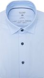 OLYMP Luxor 24/Seven modern fit chemise bleu clair