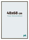 Your Decoration - Cadre photo 48x68 cm - Aluminium - Structure noyer - New York