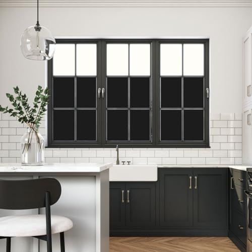 Ambiance Verduisteringsrol - Zwart - 45cm x 8m