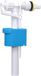 Robinet de remplissage pour réservoir de chasse d'eau à entrée latérale, robinet flotteur de remplissage à entrée latérale G1/2, remplacement de cuvette de toilette (plastique)