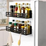 SolidKeus - 2 Pièces Étagère à Épices Magnétique pour Réfrigérateur