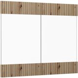 Vicco R-Line Keukenfront – 79.2 x 59 cm meubelfront voor de glazen hangkast Artisanaal eiken