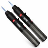 PyroProducts 2x PyroPen Aansteker - Lange Gasaansteker - Navulbaar - Zwart