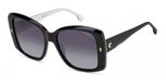 Carrera CARRERA 3030/S Black white 56/18/140 WOMAN Zonnebrillen