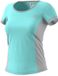 Adidas Court Tee Energy Aqua Dames S Polyester Tennis