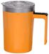 Sans marque 400ml affichage numérique de la température tasse à mélanger électrique orange
