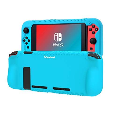 Teyomi Cover Compatibel met Nintendo Switch , Protective Silicone Case Compatibel met Nintendo Switch Case (Switch-Blue)