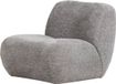 WOOOD Nomu Fauteuil Craquelé - Velvet - Lichtblauw