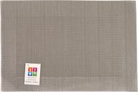 Merkloos Placemats Hampton - 1x - taupe - PVC - 30 x 45 cm