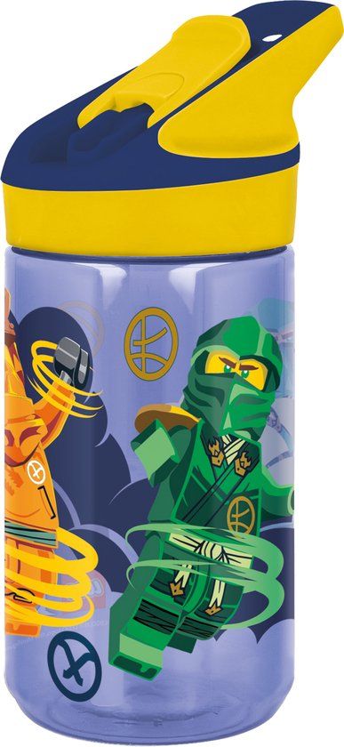 4KidsOnly LEGO Ninjago Tritan Premium Drinkfles - 480 ml