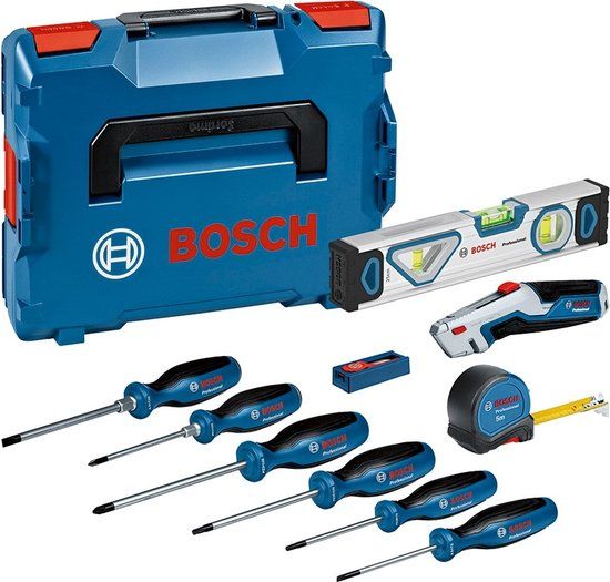 Bosch Professional Handgereedschapset 19-delig in L-BOXX - 0615990N2R