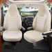Bremer Sitzbezüge GmbH Premium Camper stoelhoezen voor Carado V 337 HW5 in Beige (2 losse stoelen)