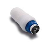 Metronic stekker met diameter 9,52 mm, wit 438133