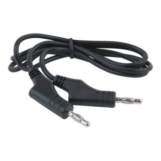 KS Tools meetsnoerverlenging met dubbele stekker en extra bus 1.100 mm (zwart)