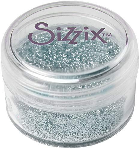 Sizzix Biologisch afbreekbare fijne glitter 663885, arctische hemel, blauw, eenheidsmaat