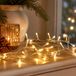 Merkloos Kerst lichtsnoer - op batterij - 2 meter - 20 leds - warm wit