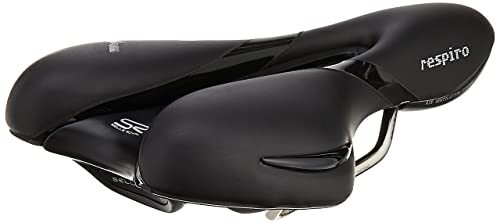 Selle Royal 5130HRTA891L4 Respiro Athletic zadel, leer,277x163 mm, zwart