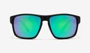 Hawkers Faster lunettes de soleil rectangulaires noir bleu/vert
