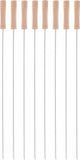 5Five BBQ spiezen - 8x stuks - RVS - 45 cm