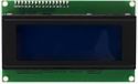 Whadda I²C 20x4 LCD-module voor Arduino®, blauwe achtergrondverlichting, witte tekens, 5 VDC voeding