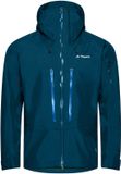 VAUDE Men's Monviso 3L Jacket, Jas, Regenjas, Outdoorjas, Heren, Maat S, Baltic Sea Uni