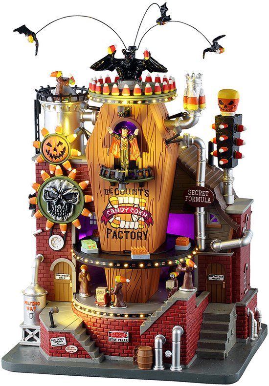 Lemax Spooky Town - Count's Candy Corn Factory