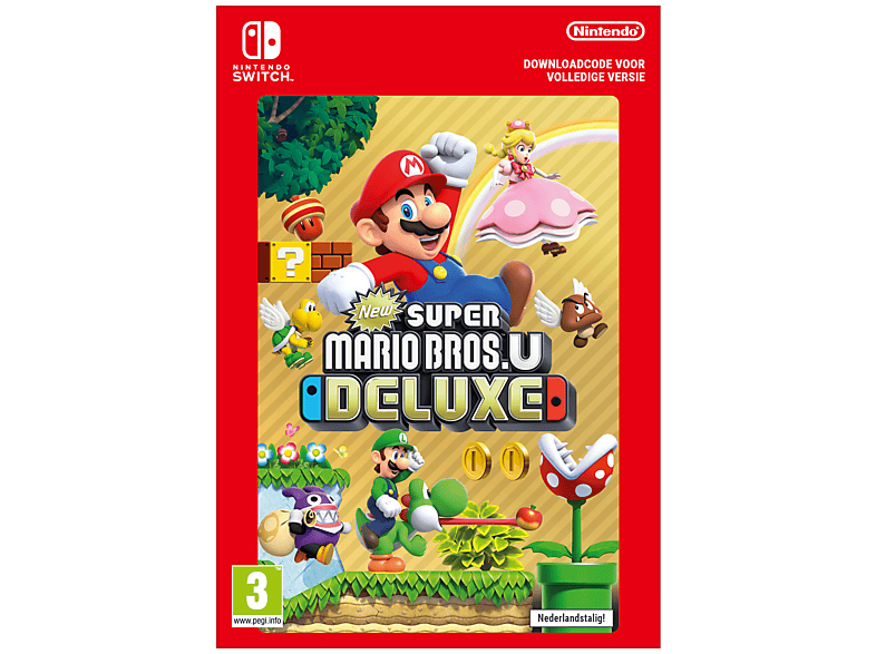 Nintendo New Super Mario Bros U Deluxe - Switch (download Code)