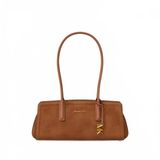 Michael Kors Laila schoudertas S cognac leer