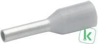 Klauke adereindhuls 4, koper, grijs, bouwvorm std, nom. diam 0.75mm²