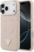 Guess Triangle Logo hoesje MagSafe compatibel voor iPhone 17 Pro Max - Roze